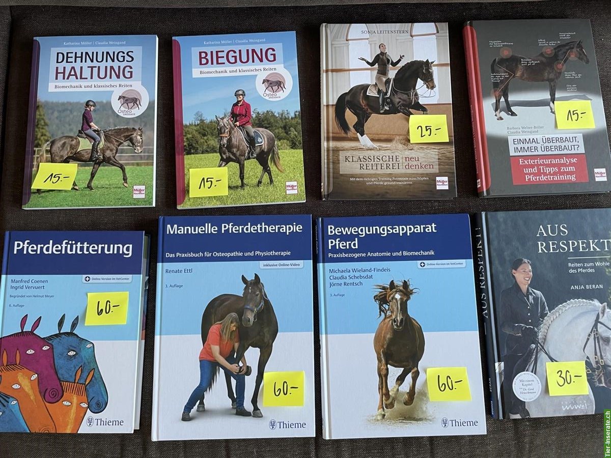 Bild 3: Diverse Pferdefachbücher zu verkaufen