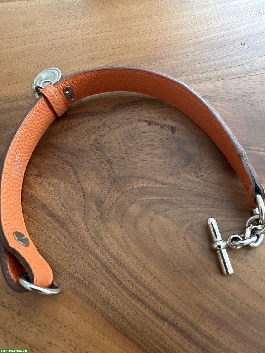Hermes Hundehalsband mit Leine zu verkaufen