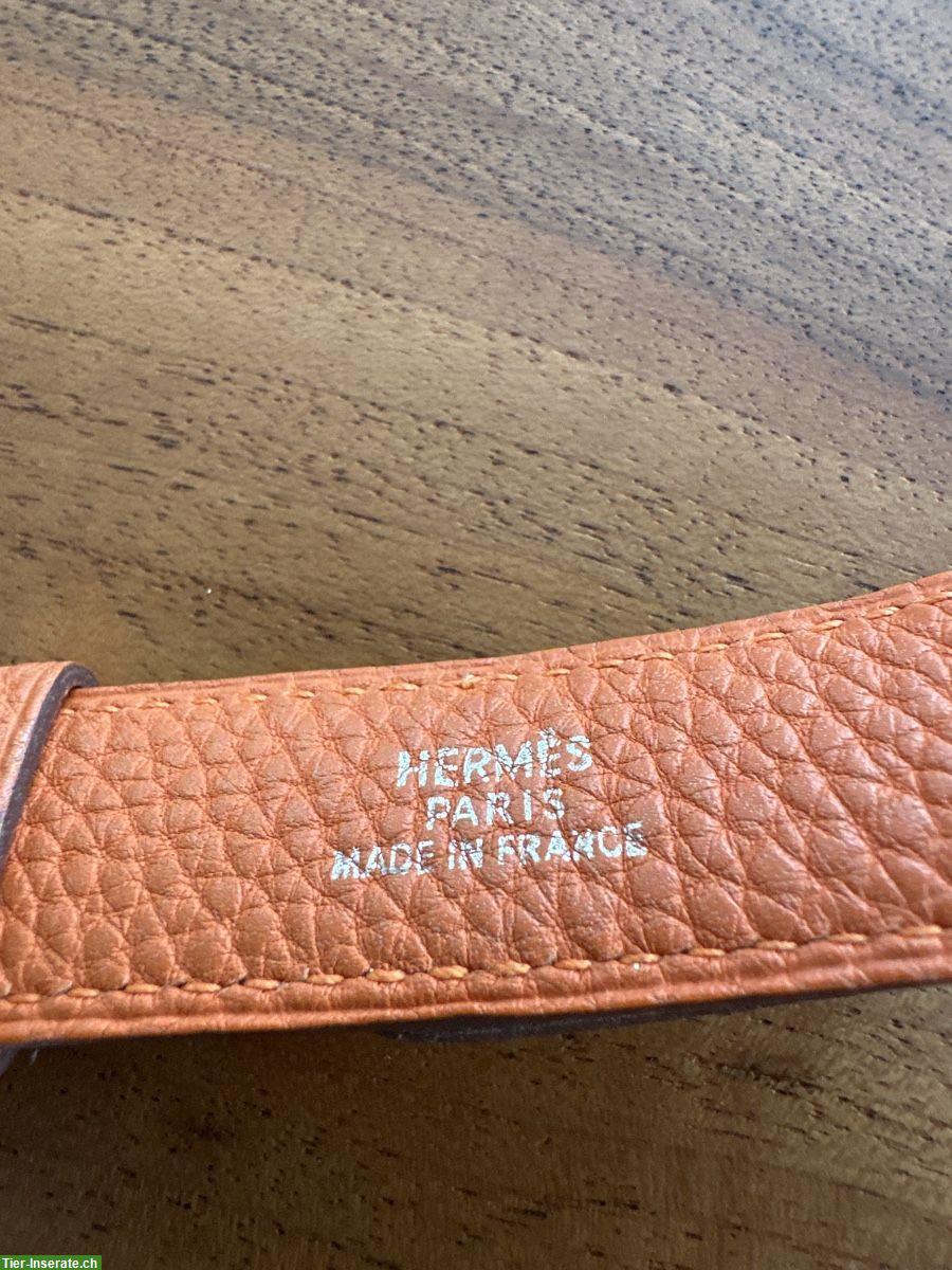 Bild 2: Hermes Hundehalsband mit Leine zu verkaufen
