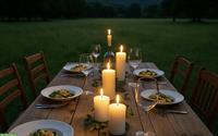 Vegan Dining unter freiem Himmel im schönen Fricktal