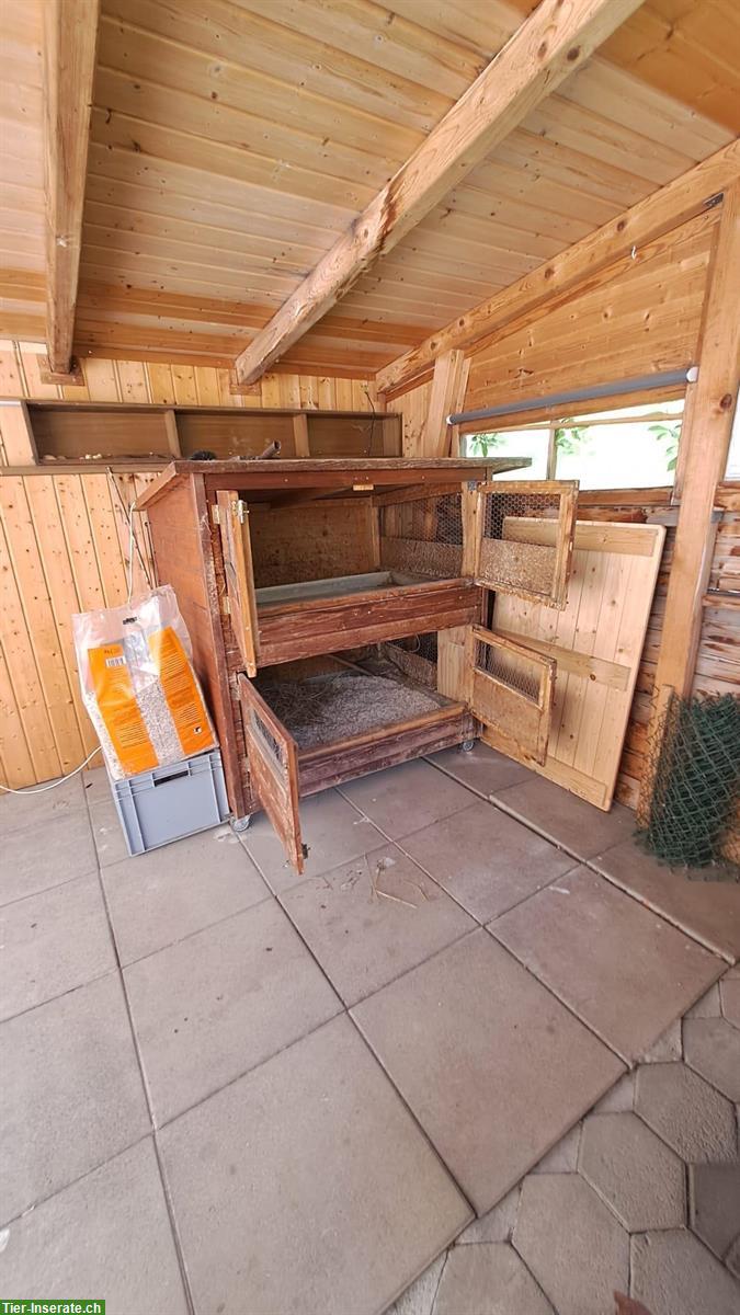 Selbstgebauter Kleintierstall zu verkaufen