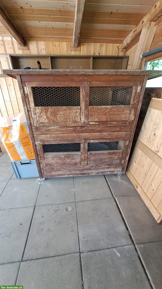 Bild 2: Selbstgebauter Kleintierstall zu verkaufen