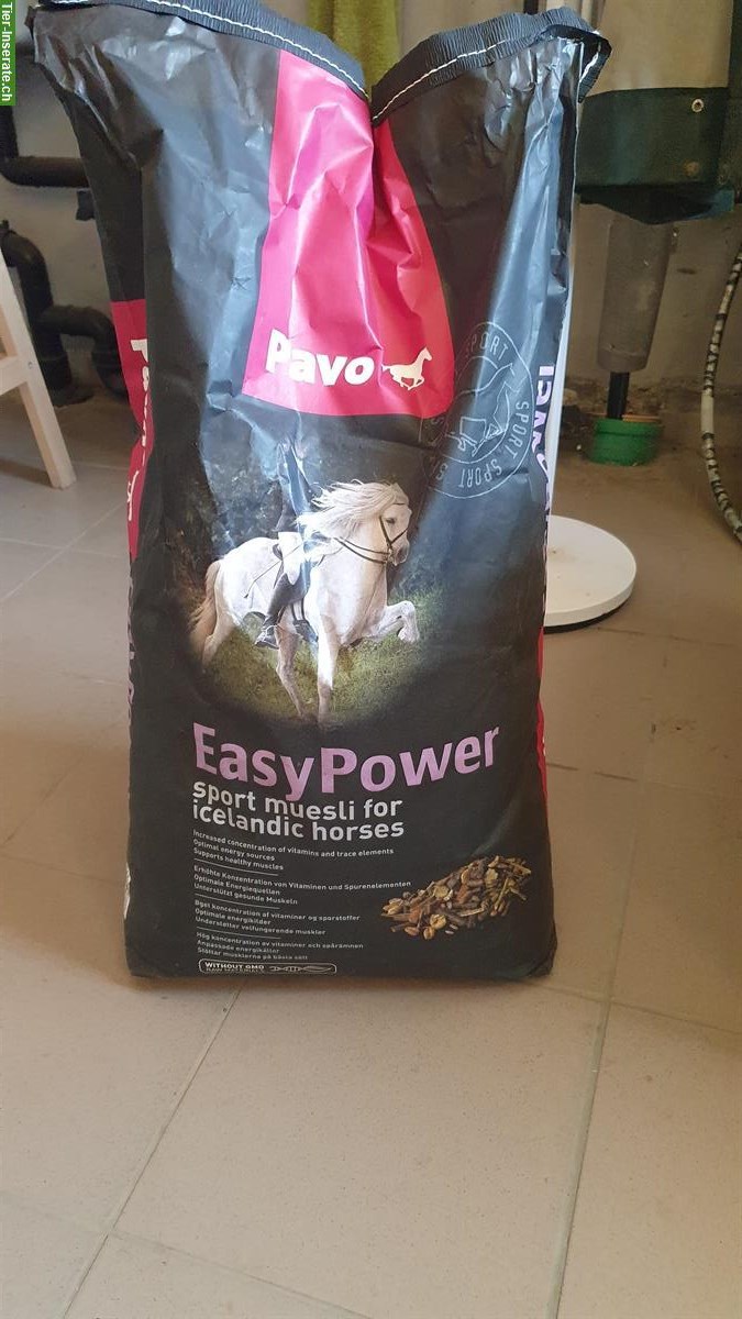 Pavo EasyPower Isländer Sportmüesli GRATIS abzugeben