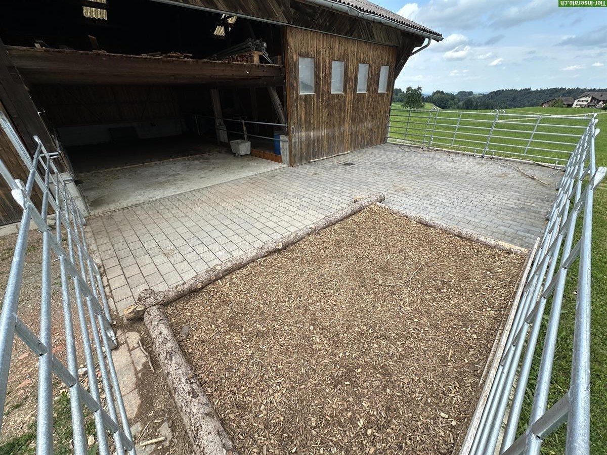 Bild 6: Offenstall für bis zu 4 (Island-)Pferde bei Kirchberg SG