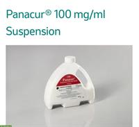 NEU: Panacur® Suspension 1 Liter zu verkaufen