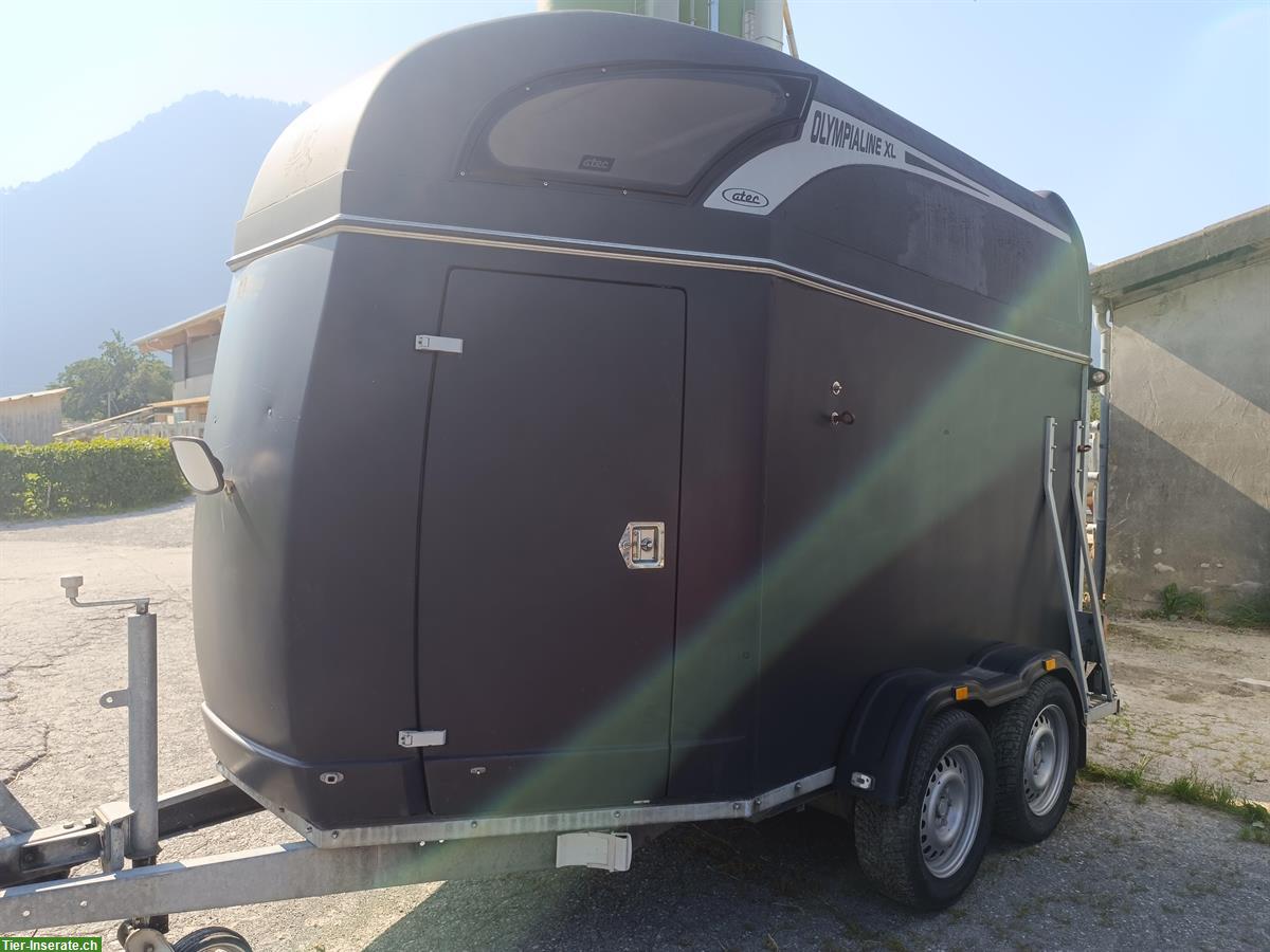 2er Pferdeanhänger Atec Olympialine XL Alu Boden und MFK