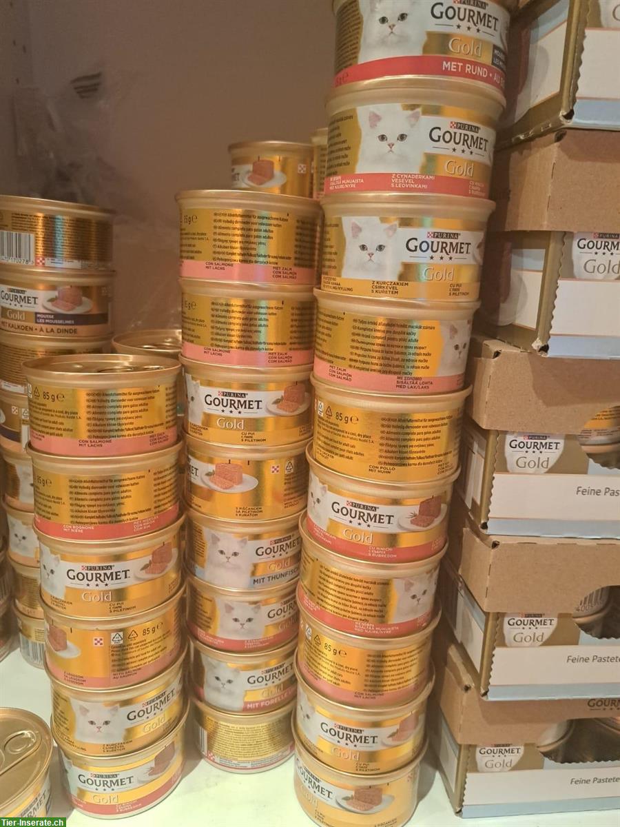 Gourmet Gold Katzenfutter | Thunfisch / Niere / Poulet / Rind