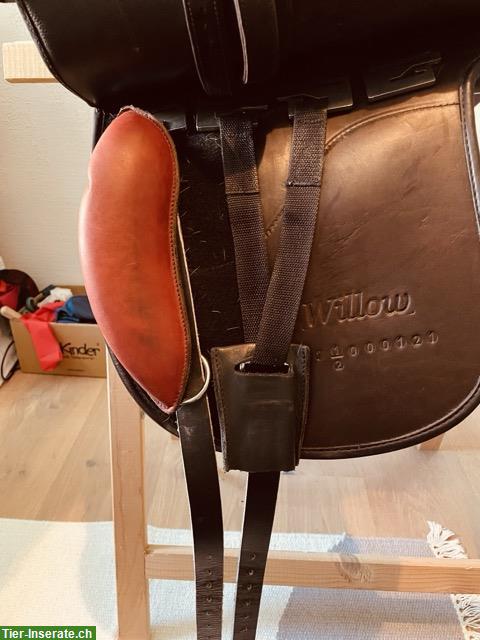 Bild 5: Lederbaumsattel VSD HT Willow, 17.5 Zoll
