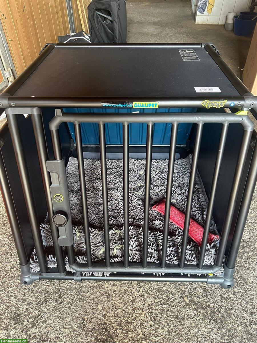 4pets Autobox Pro 4 L, schwarz, 81.5x93.5x66cm