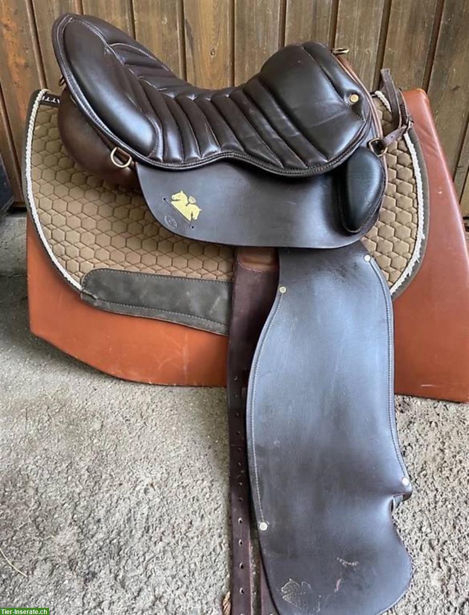 Günstiger Spirig Ranger Endurance Sattel, 17 Zoll