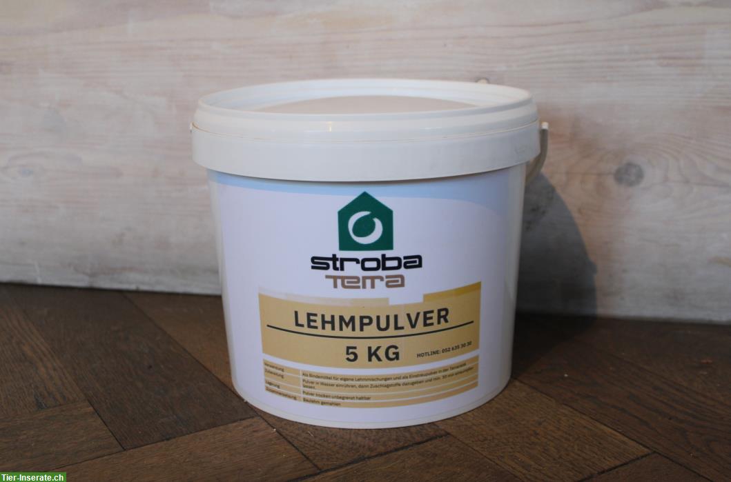 Bild 5: Korkröhren / Lehmpulver für Kleintiere
