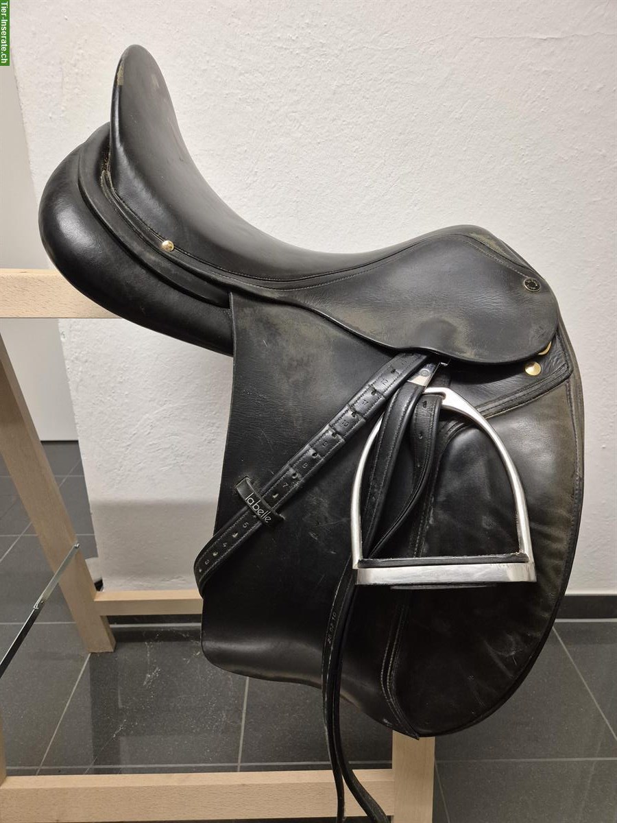 Bild 3: LaBelle Dressursattel (gebraucht), Sitzfläche 17 Zoll