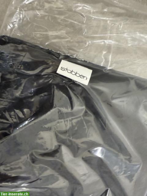 Bild 2: Stübben Sattelschabracke Island Velour, schwarz