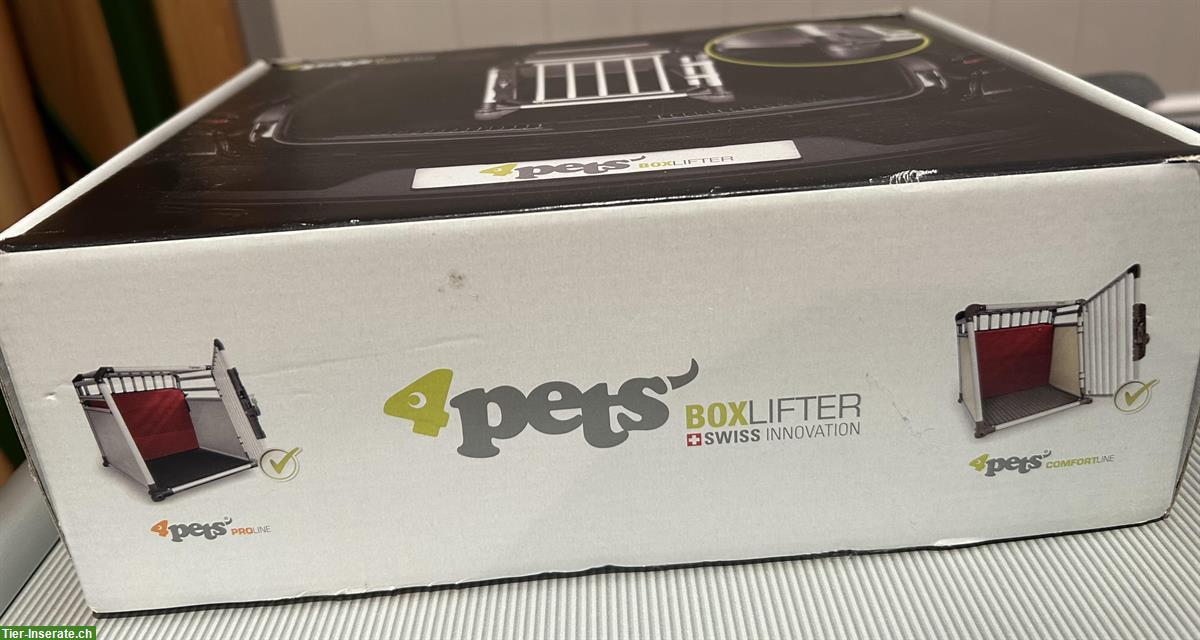 Bild 4: Hunde Transportbox 4Pets Pro M mit Zubehör