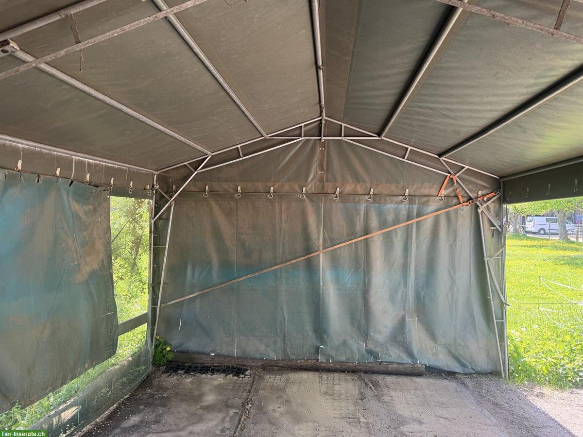 Bild 3: Occasion Stallzelt von Sitrag, 4x6m zu verkaufen