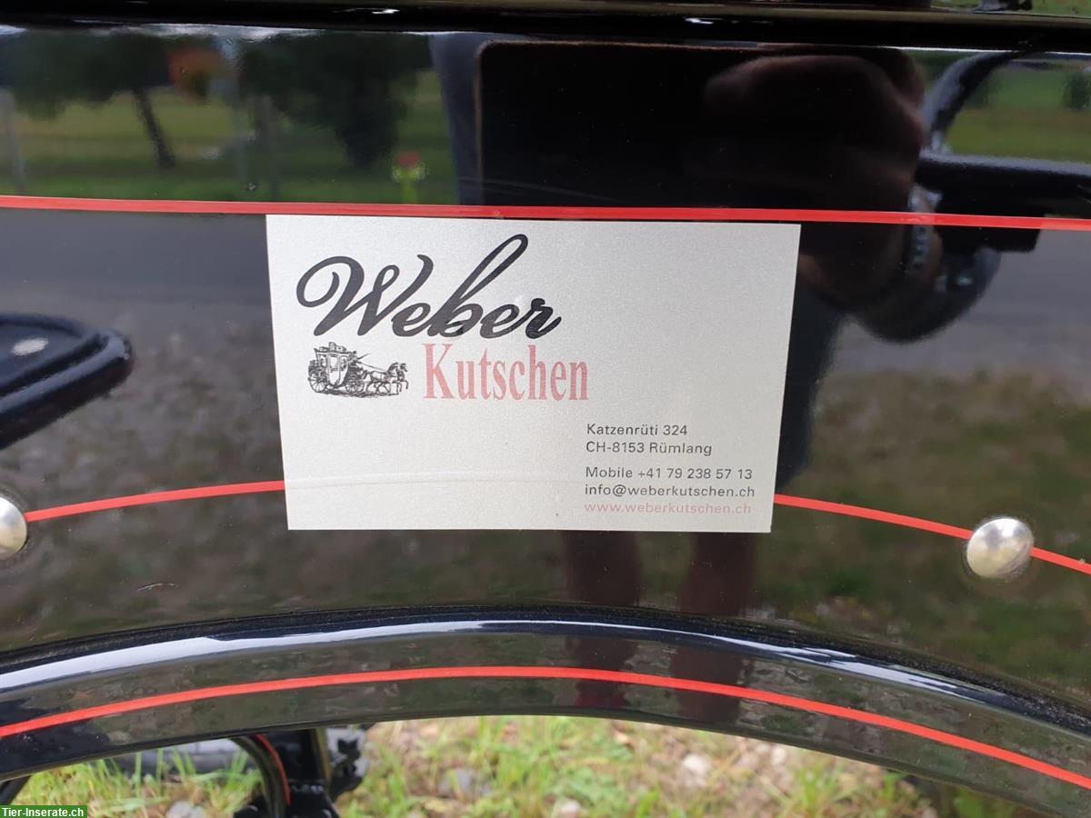 Bild 4: Weber-Kutsche / Trainingswagen | Ein- und Zweispännig