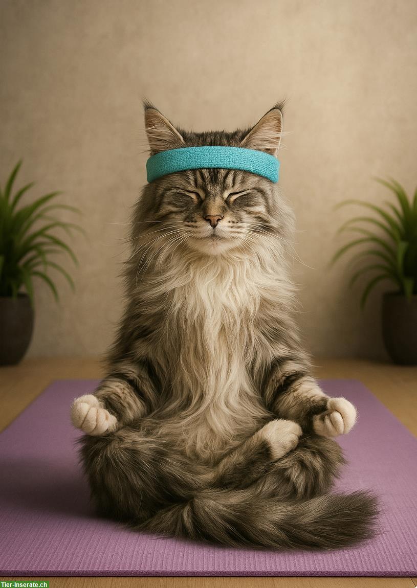 Bild 2: 9-jährige Maine Coon Kater suchen liebe Familie