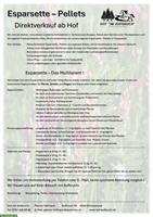 Esparsette Pellets in Topqualität zu verkaufen