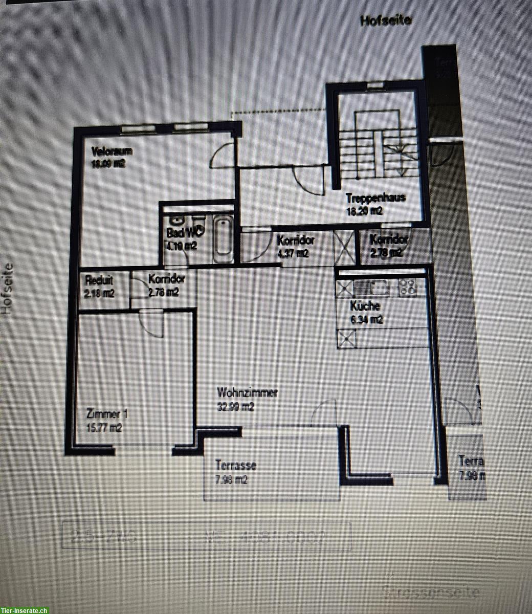 Wunderschöne 2.5 Zimmer Gartenwohnung, möbliert zu vermieten
