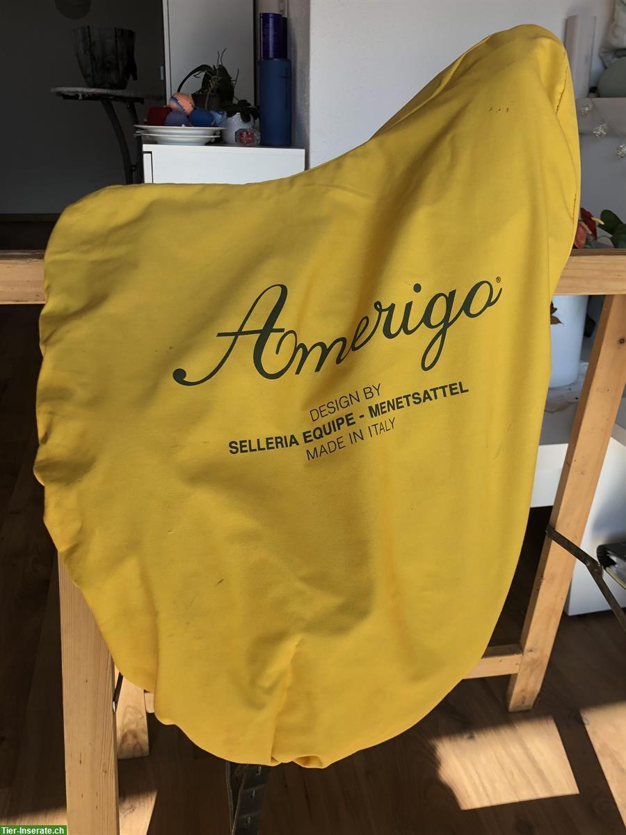 Bild 6: Neuwertigen Dressursattel Amerigo Pinerolo 17 Zoll