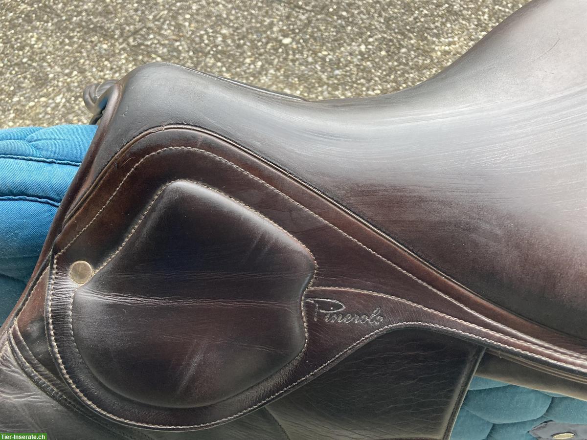 Bild 2: Amerigo Pinerolo Springsattel 17.5 Zoll zu verkaufen