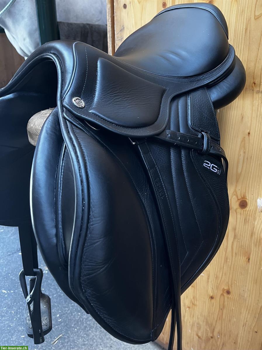 Bild 2: CWD Madmoiselle Springsattel 2GS, schwarz, 17 Zoll