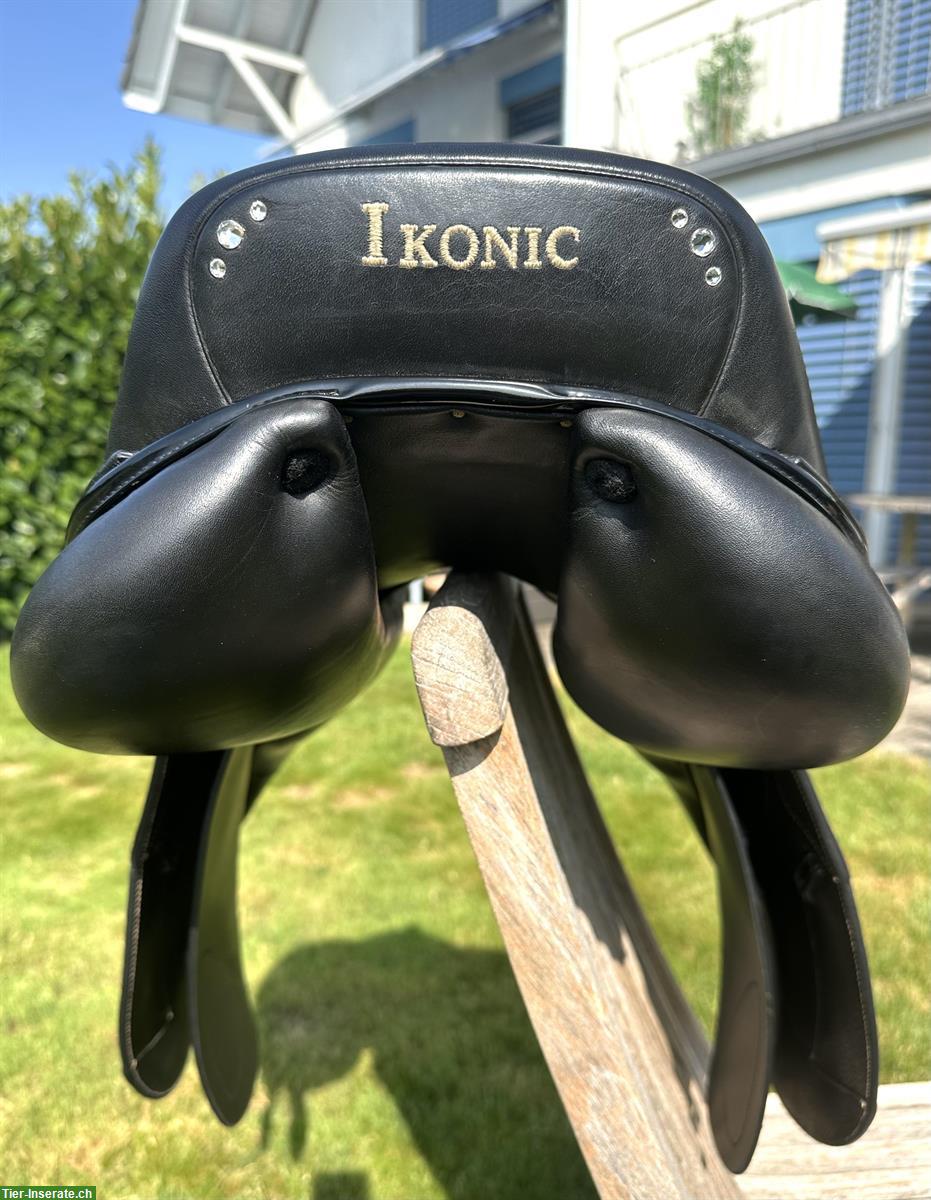 Bild 6: Ikonic Vielseitigkeitssattel VSS Evolution, 17 Zoll - Top Zustand!