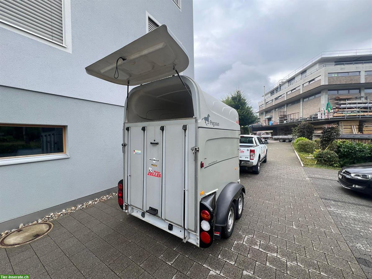 Bild 2: Occasion 2er Pferdeanhänger Humbaur Pegasus