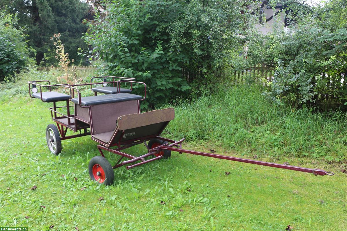 Bild 2: Zweiachswagen / Kutsche zweispännig zu verkaufen