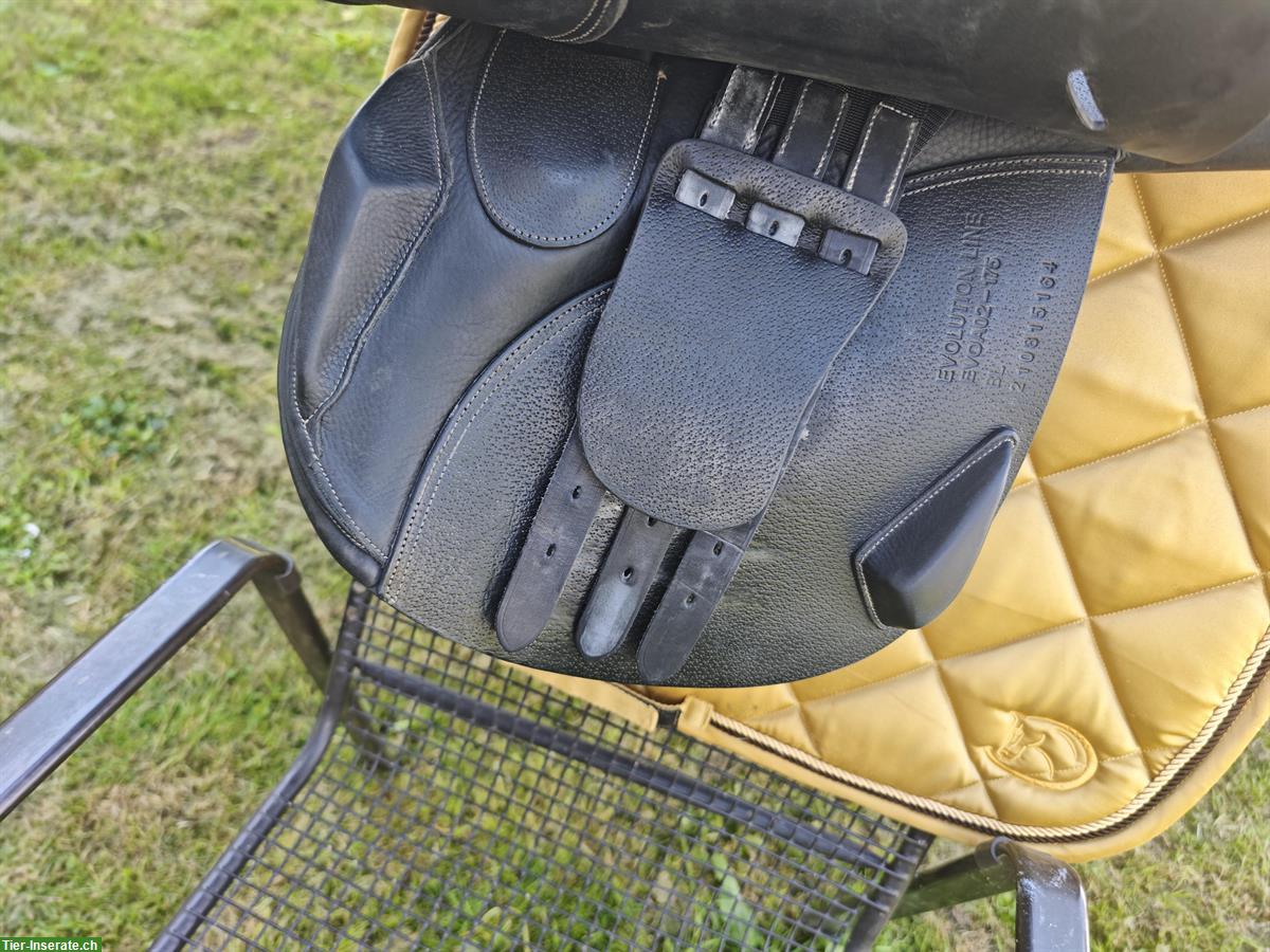 Bild 4: Ikonic VSD Evolution Comfort Vielseitigkeitssattel 17,5 Zoll