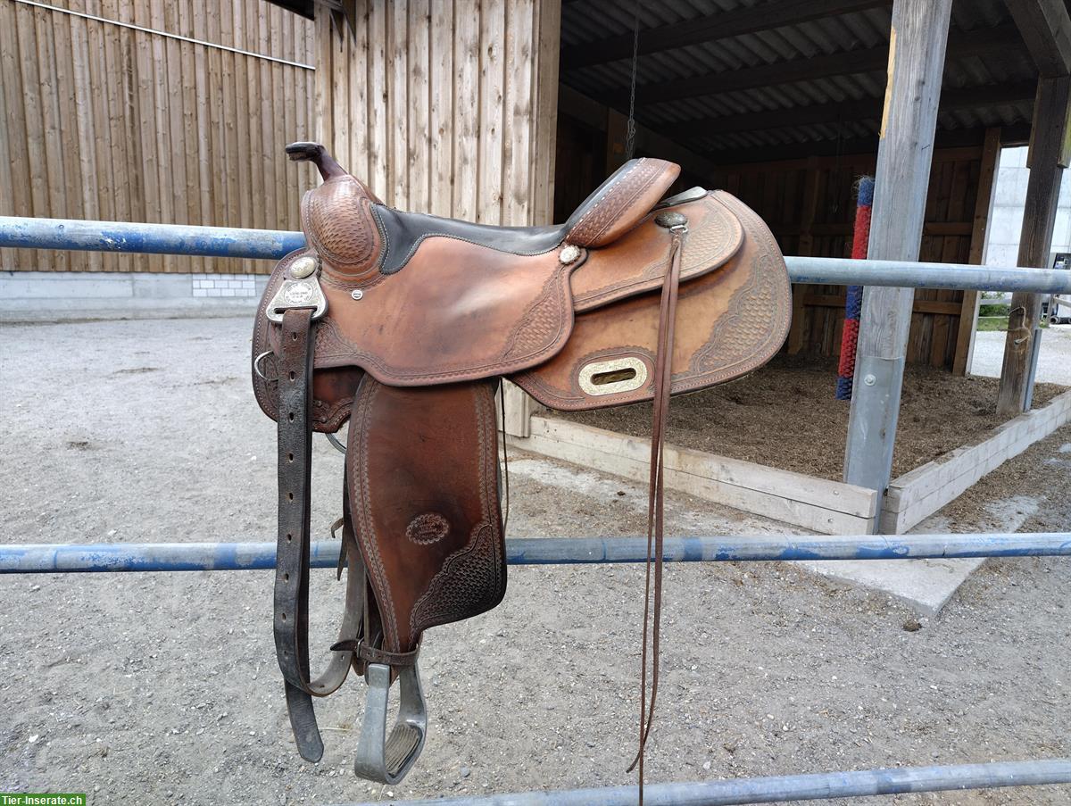 Westernsattel Billy Cook zu verkaufen