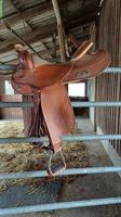 Westernsattel von West Wood Saddlery & Filzpad