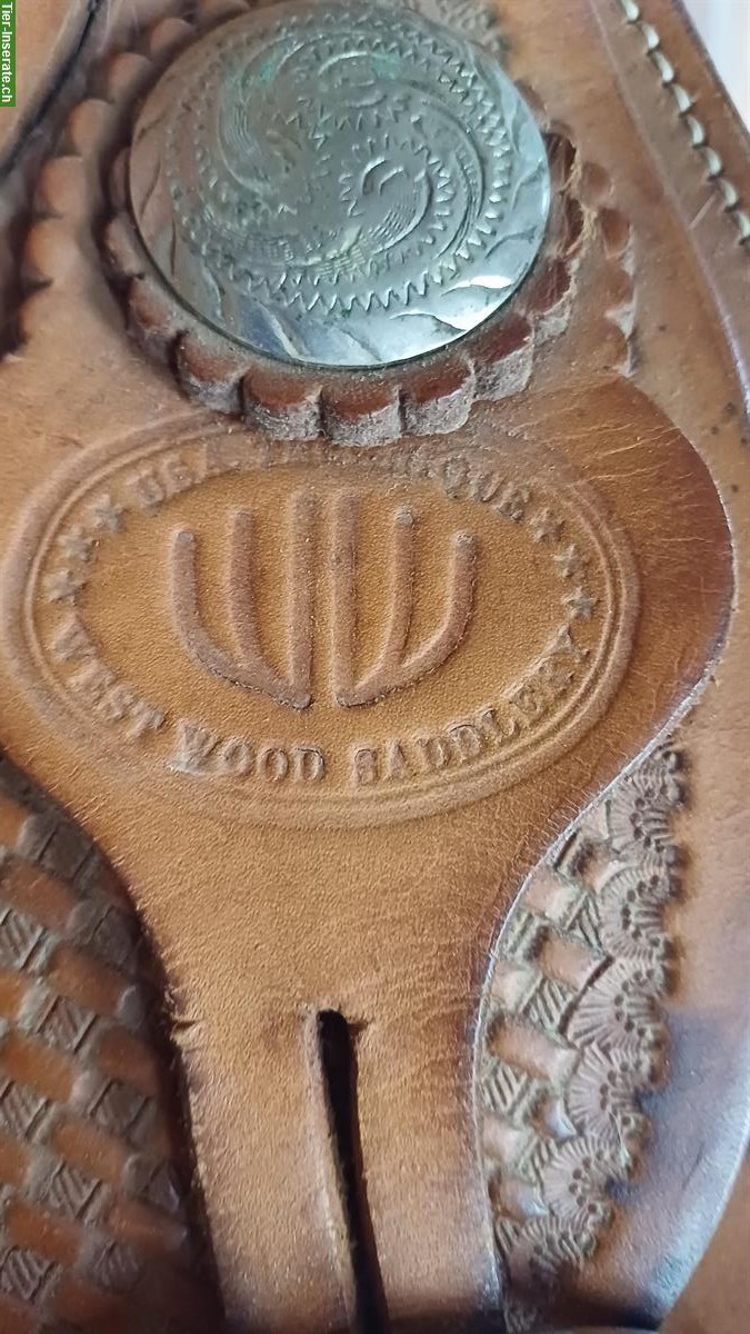 Bild 2: Westernsattel von West Wood Saddlery & Filzpad