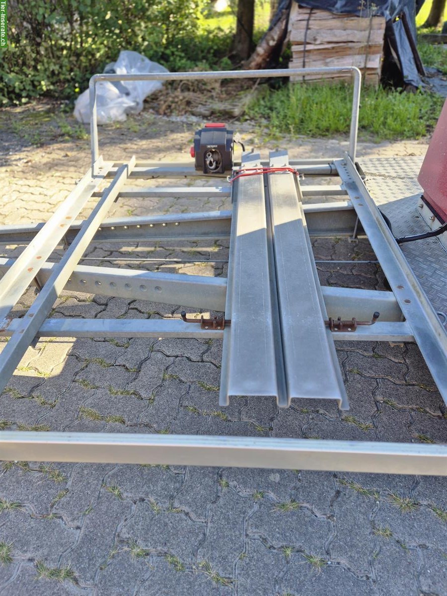 Bild 4: Pferdeanhänger mit Kutschenplattform zu verkaufen