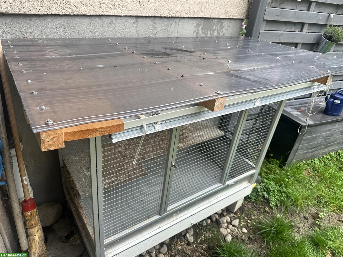 Wachtel-/Kleintiergehege zu verkaufen, CH-Qualitätsarbeit