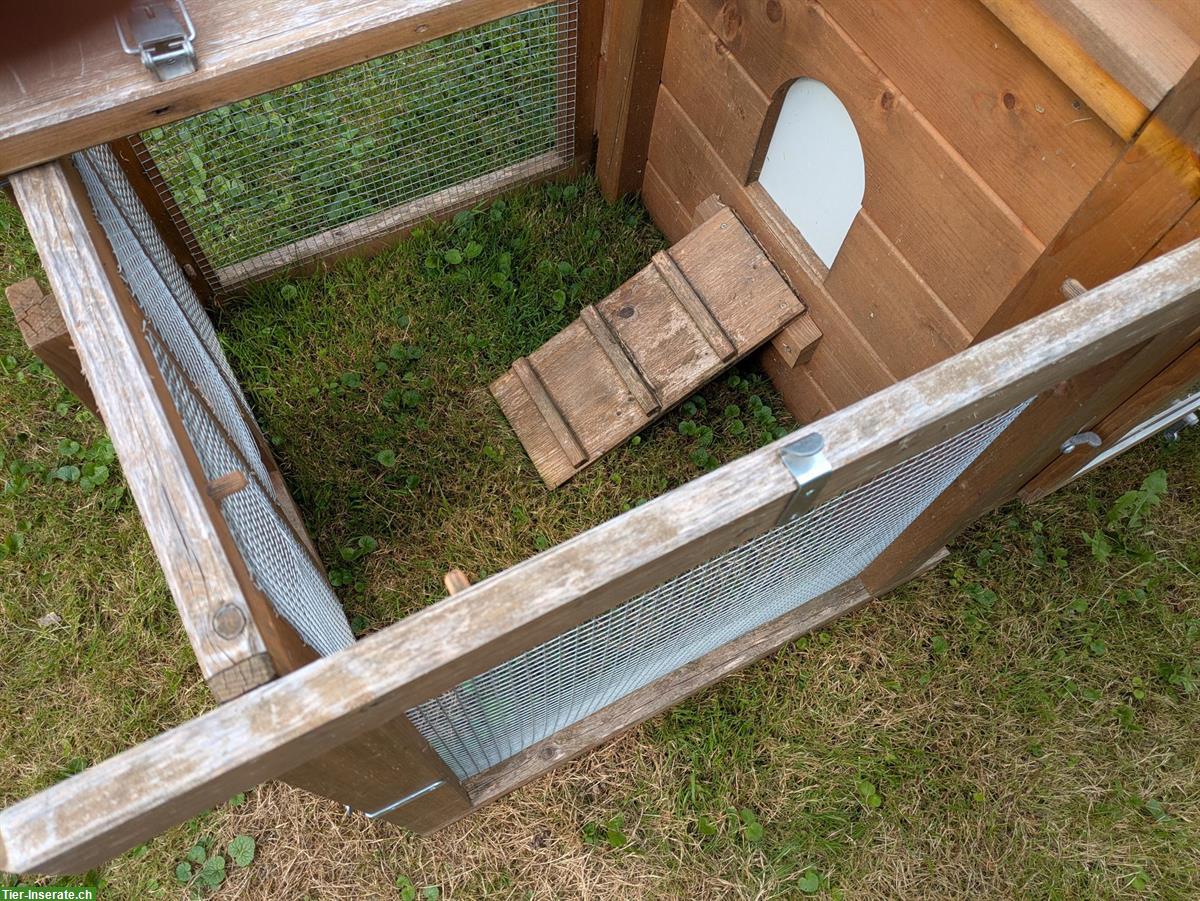 Bild 4: Kleintierstall aus Schweizer Schreinerei, winterfest und robust