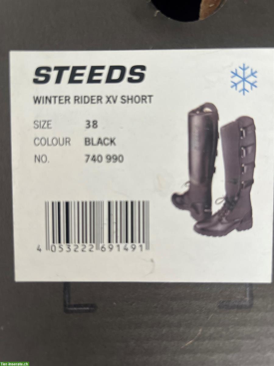 Bild 2: Thermo-Reitstiefel, STEEDS Winter Rider XV Short, Gr. 38