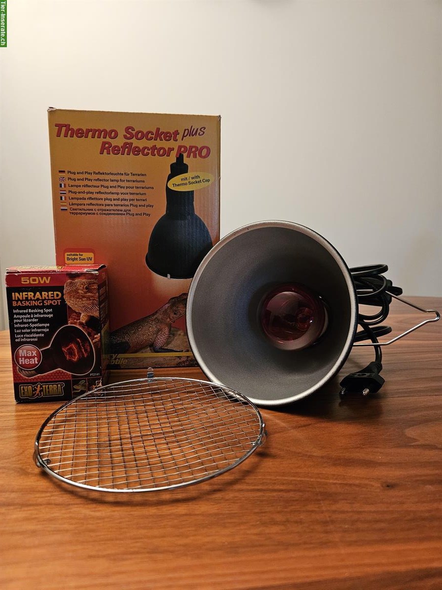 Bild 3: Thermo Socket plus Reflector PRO mit Infrarot-Spots