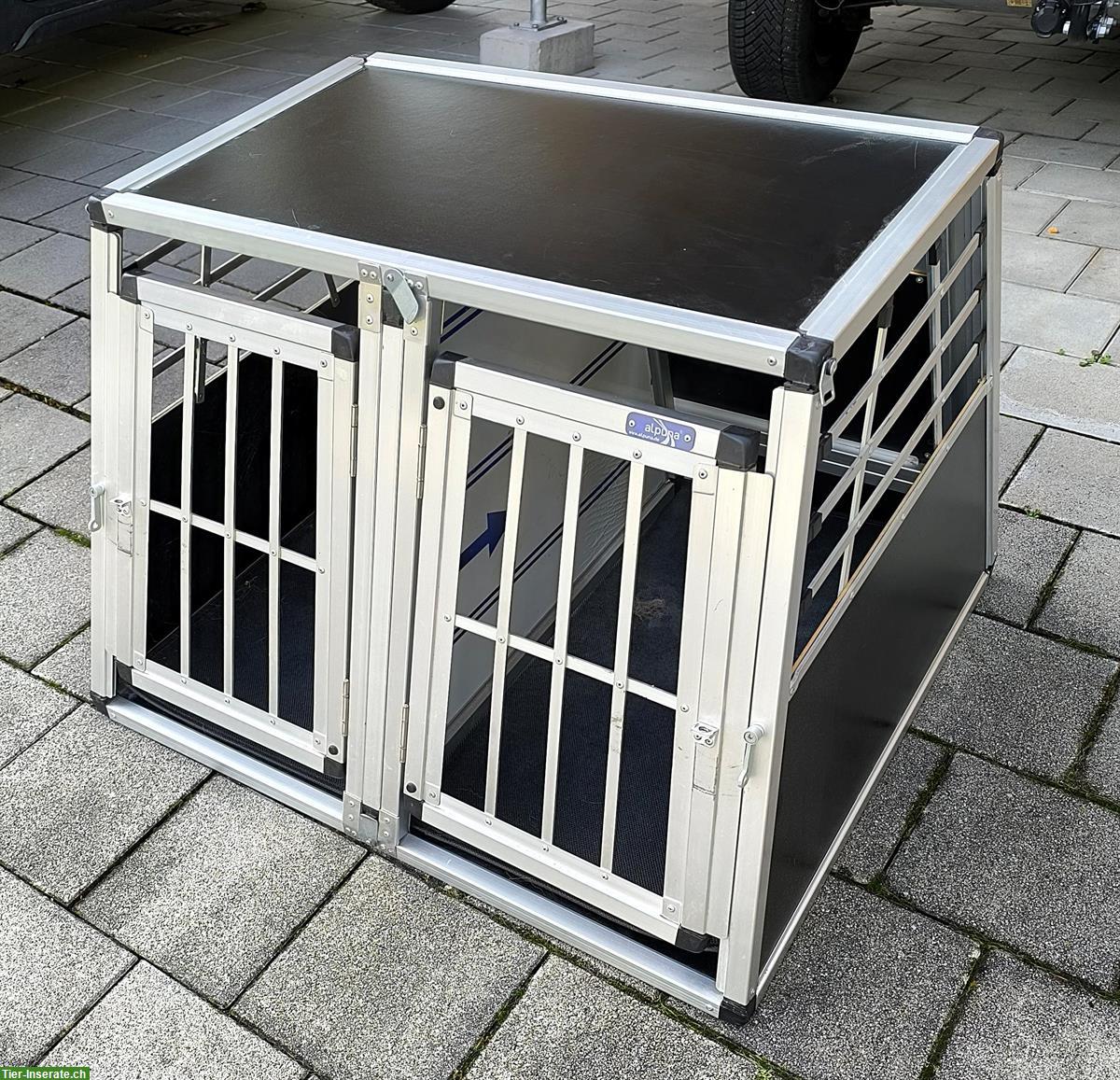 Bild 6: Auto-Hundebox / Doppelbox für Kofferraum zu verkaufen