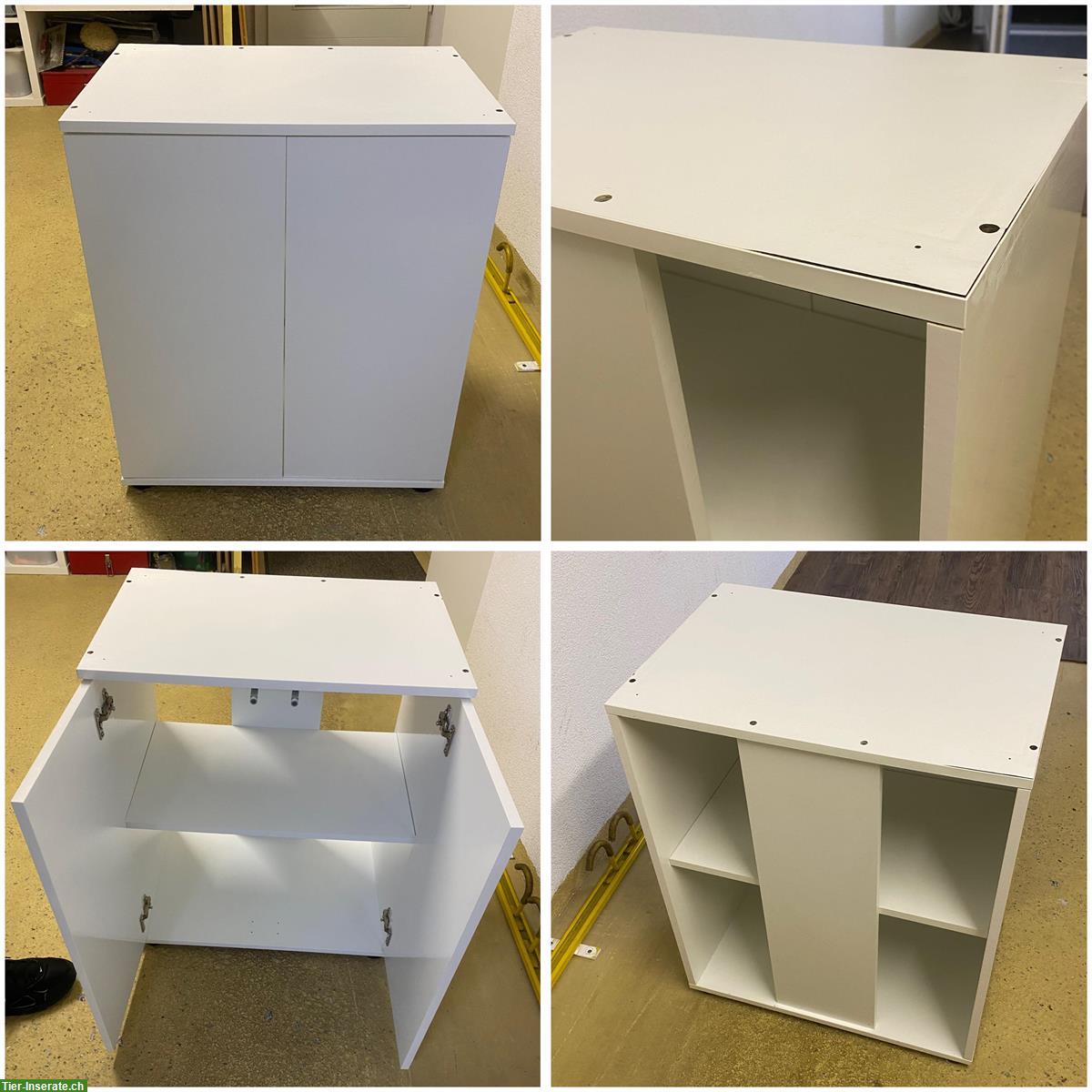Bild 3: 70L Aquarium mit Zubehör und Aquariumschrank