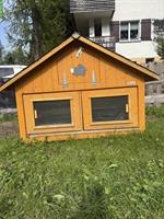 Kaninchenstall, isoliert/winterfest zu verkaufen