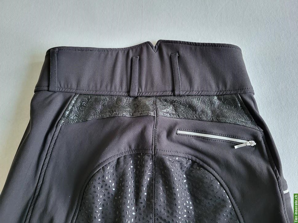 Bild 5: NEU: Reithose Vollbesatz, Grösse 38 in schwarz