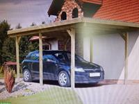 Neuer Carport zu verkaufen, ideal als Pferdeunterstand