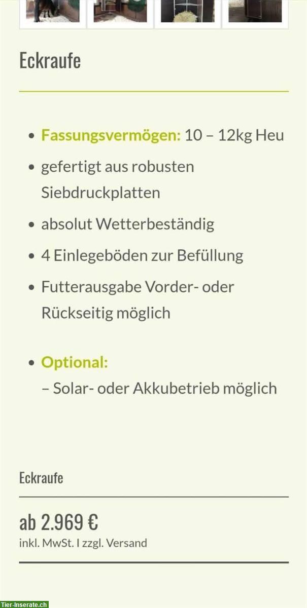 Bild 4: Heuautomat zeitgesteuert zu verkaufen oder Tausch