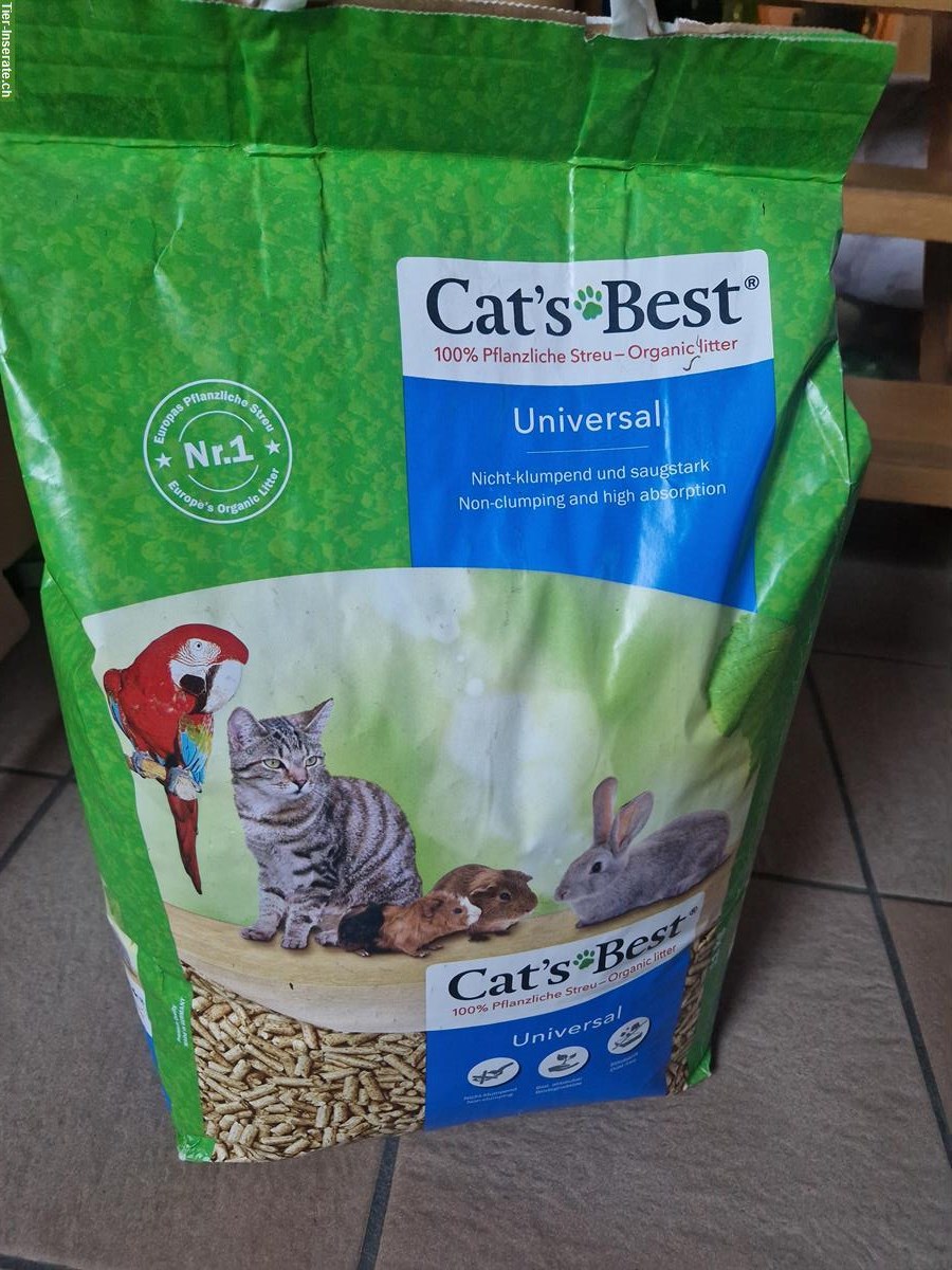 Cats Best Universal Katzenstreu GRATIS abzugeben
