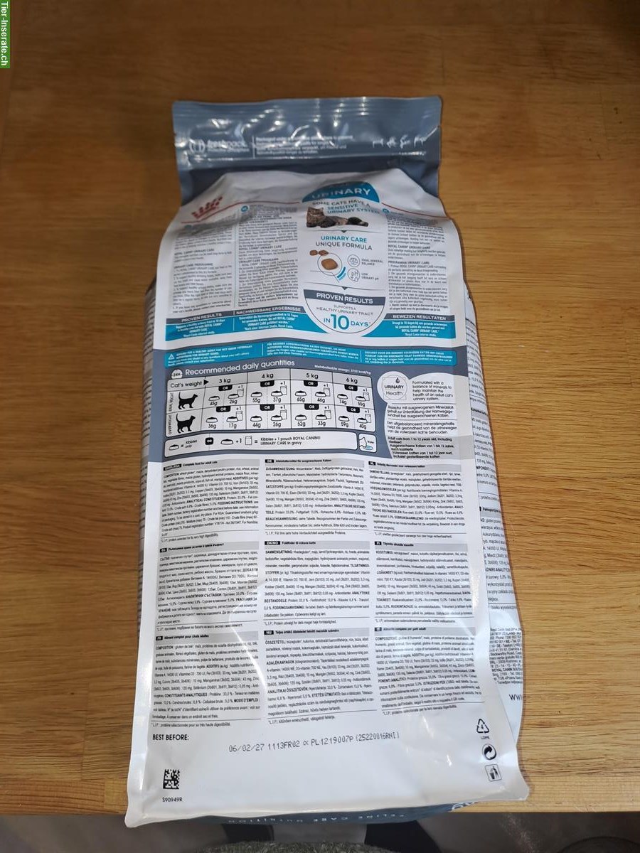 Bild 2: Katzenfutter Royal Canin Urinary Care zu verkaufen