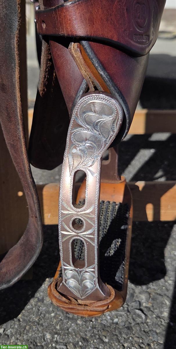 Bild 6: Deuber Westernsattel 15 Zoll zu verkaufen (Dio Trail Topline)