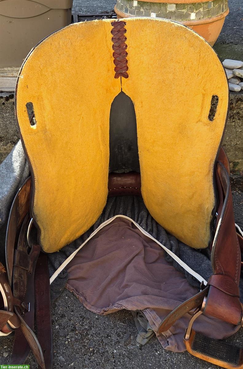 Bild 7: Deuber Westernsattel 15 Zoll zu verkaufen (Dio Trail Topline)