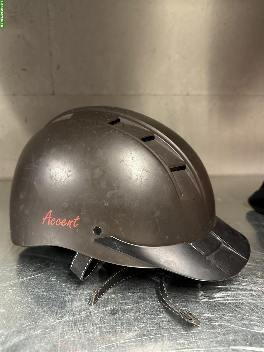 Reithelm Accent Grösse M 55-58, gebraucht
