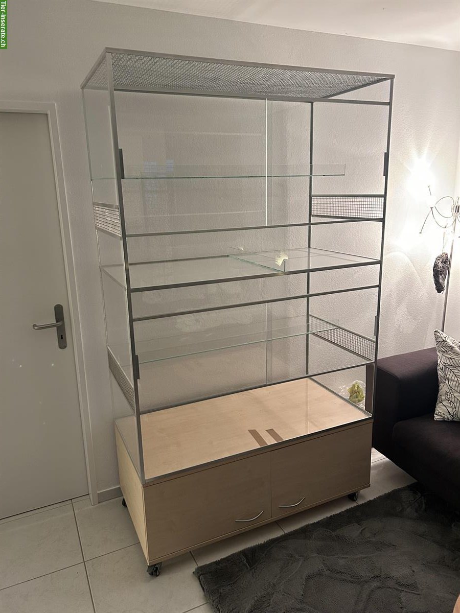 Bild 3: Top Terrarium für Nagetiere (4 Etagen) mit Unterbau